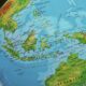 World map globe travel market segmentation